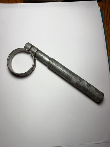 Vintage piston ring compressor - piston,